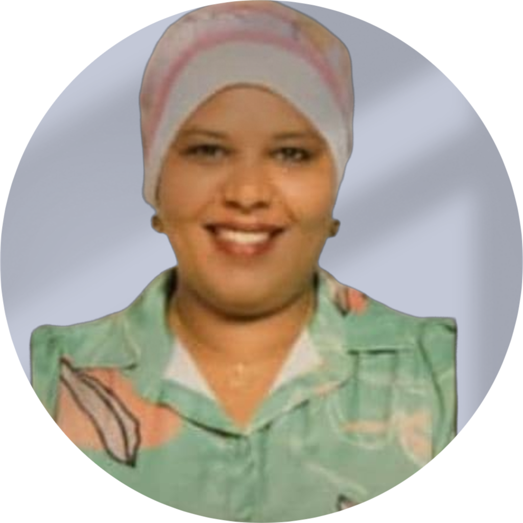 Portrait placeholder for Rewda Ali Ahmed (replace with real photo)